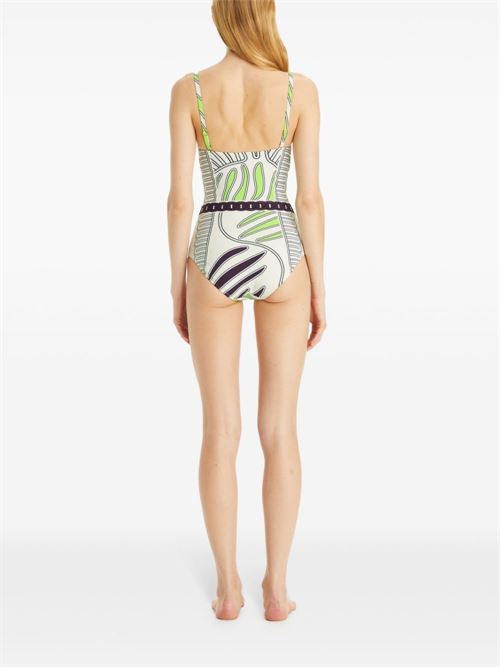 One-piece swimsuit with print TORY BURCH | 158923253